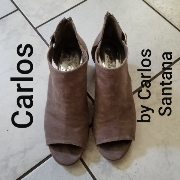 GUC, Carlos by Carlos Santana open toe booties - Picture 5 of 8